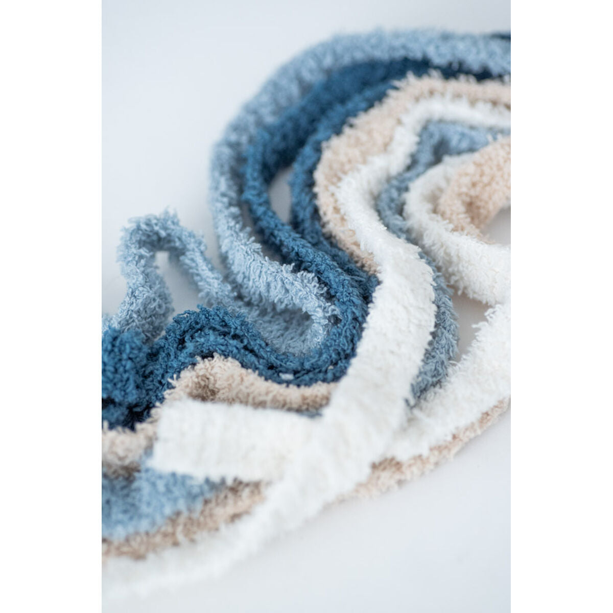 Plüschtier-Set Crochetts Blau Weiß Qualle 40 x 95 x 8 cm 2 Stücke