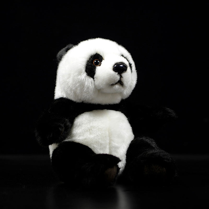 Peluche Panda | 21 cm | Noir et blanc