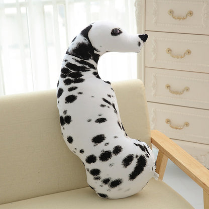 Peluche chien 3D animaux en forme de coussin imprimer https://mapeluchedoudou.com berger allemand  dalmatien